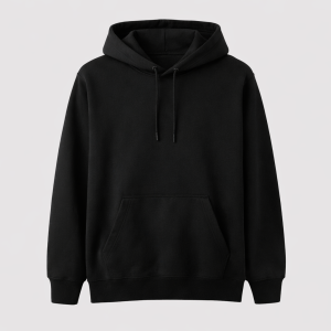 Plain Black Hoodie